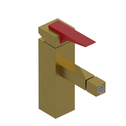 Rubinet Single Control Bidet Fitting (less drain) Antique Brass Matt