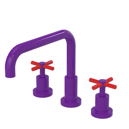 Rubinet Widespread Kitchen Set Purple Haze