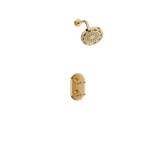 Baril Complete thermostatic pressure balanced shower kit