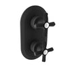 Baril Complete thermostatic pressure balanced shower control valve with 1-way diverter