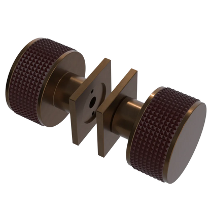 Rubinet Shower Door Knob (set) Tuscan Brass