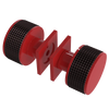 Rubinet Shower Door Knob (set) Red