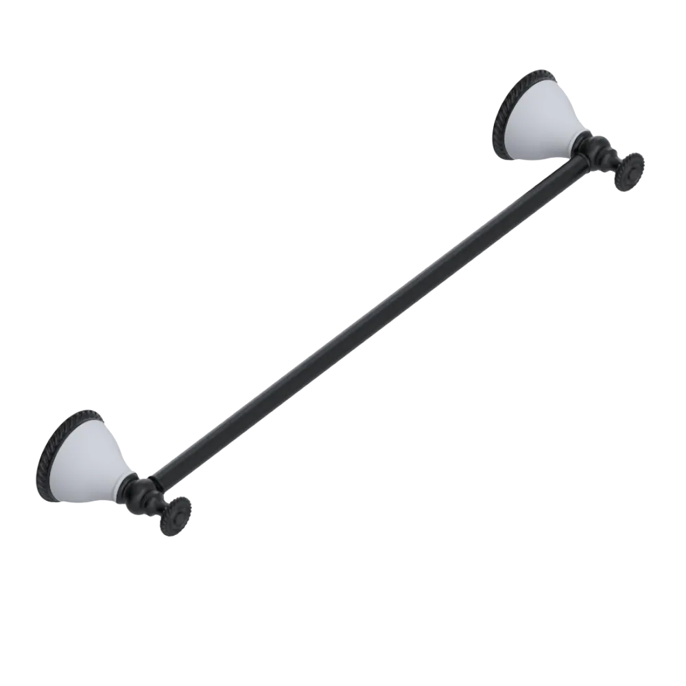 Rubinet Towel Bar 24" Matt Black