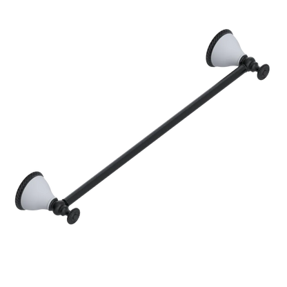 Rubinet Towel Bar 24" Matt Black