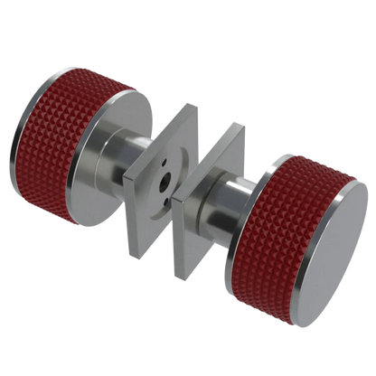 Rubinet Shower Door Knob (set) Satin Nickel