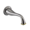 Rubinet Tub Filler Spout Wall Mount Polished Nickel