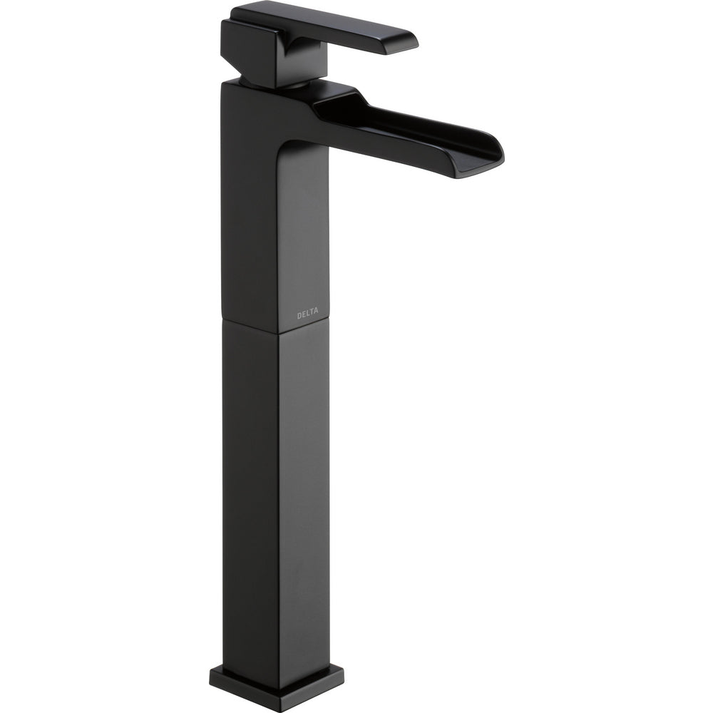 Delta Single Handle Vessel Channel Bathroom Faucet