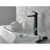 Delta Single Handle Vessel Channel Bathroom Faucet