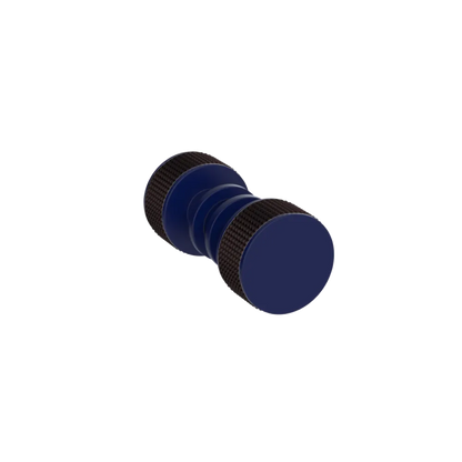 Rubinet Shower Door Knob (set) Midnight Blue