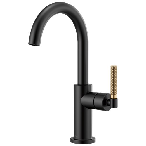 Brizo Bar Faucet With Arc Spout And Knurled Handle Kit