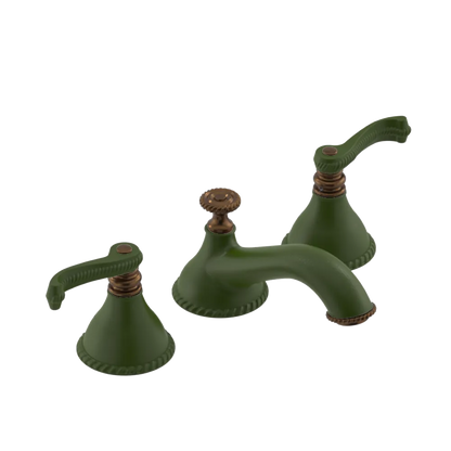 Rubinet Widespread Lav. Set. (less drain) Green Envy