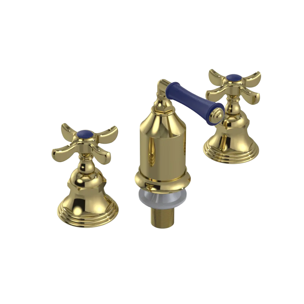 Rubinet Bidet Fitting with Spray, Diverter, and Vacum Breaker (Less Drain) Bright Brass