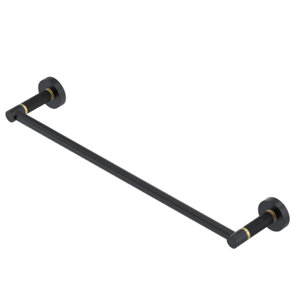 Rubinet Towel Bar 24" Matt Black