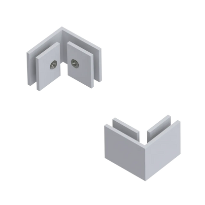 Rubinet 90 Glass to Glass White