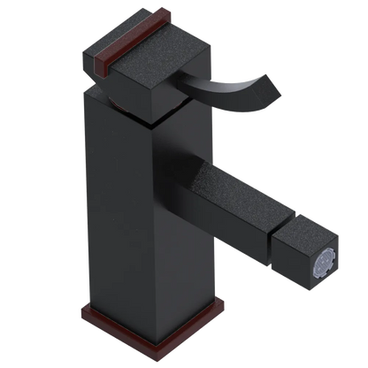 Rubinet Single Control Bidet Fitting (less drain) Matt Black