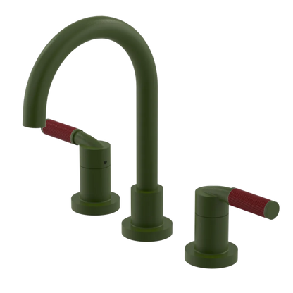 Rubinet Widespread Lav. Set. (less drain) Green Envy