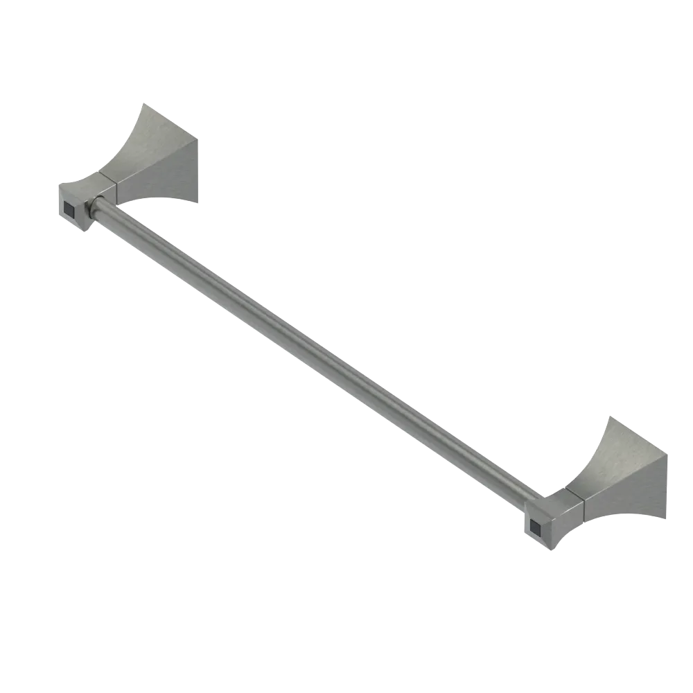Rubinet Towel Bar 18" Satin Nickel