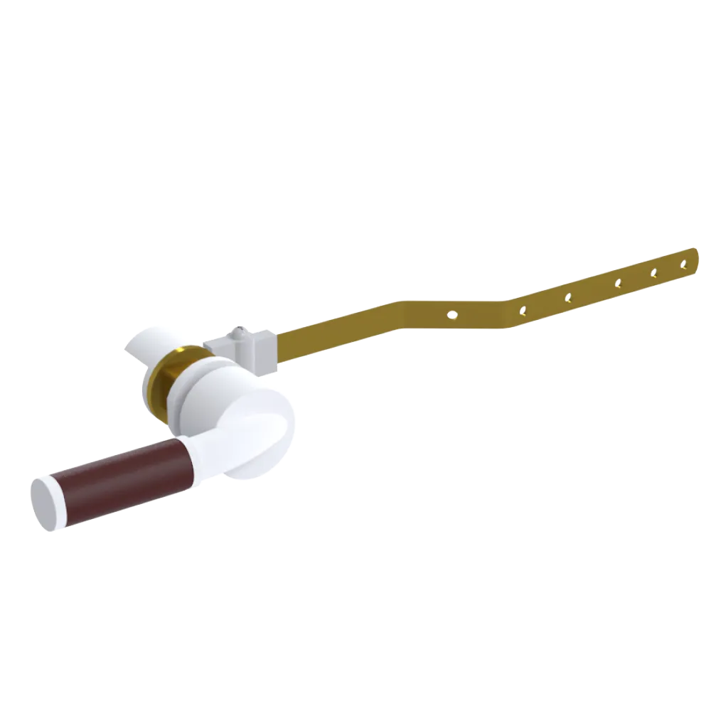 Rubinet Trip Levers Matt White