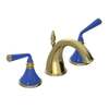Rubinet Widespread Lav. Set. (less drain) Natural Brass