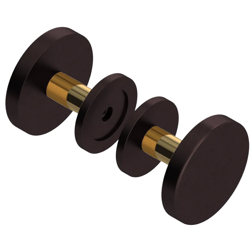 Rubinet Shower Door Knob (set) Oil Rubbed Bronze