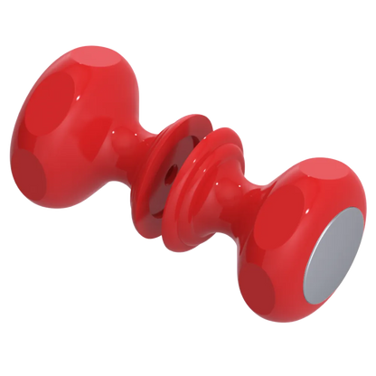 Rubinet Shower Door Knob (set) Red