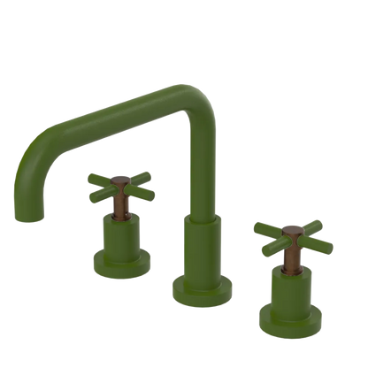 Rubinet Widespread Kitchen Set Green Envy