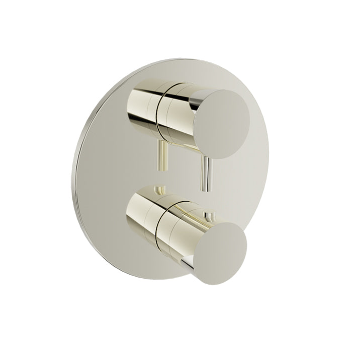 Baril Complete thermostatic pressure balanced shower valve with 3-way diverter