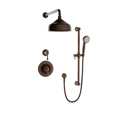 Baril Complete thermostatic shower kit