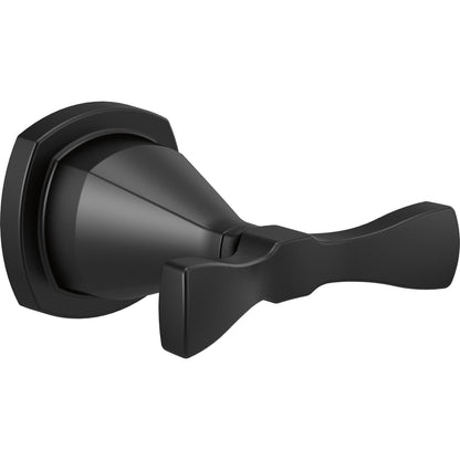 Delta Stryke Double Robe Hook - Matte Black