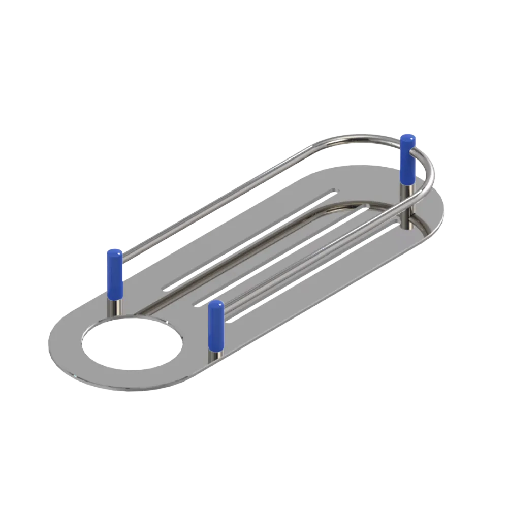 Rubinet Shelf Only Polished Nickel