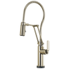 Brizo Smarttouch Articulating Kitchen Faucet With Finished Hose
