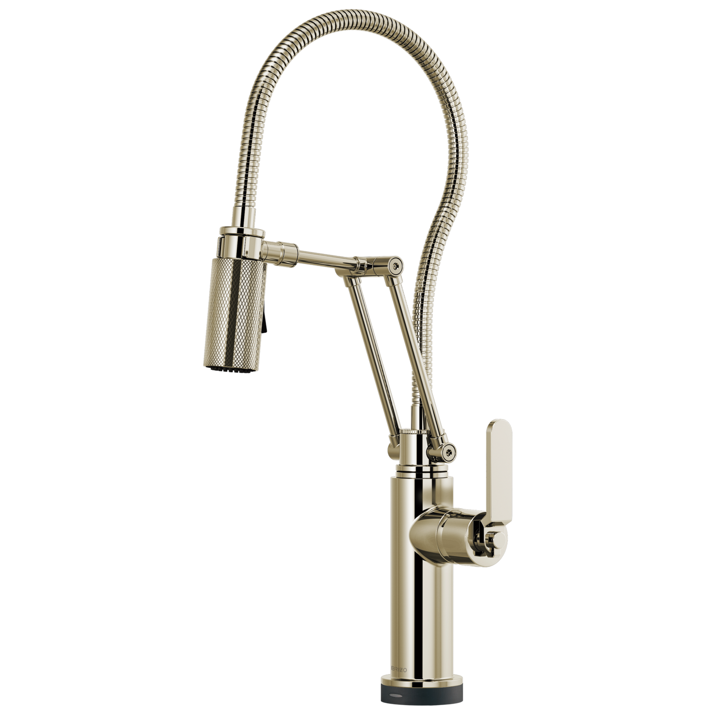 Brizo Smarttouch Articulating Kitchen Faucet With Finished Hose