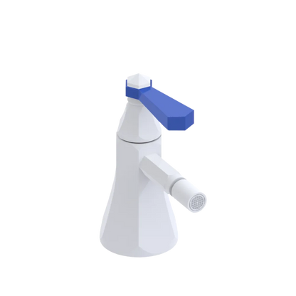 Rubinet Single Control Bidet Fitting (less drain) Matt White