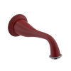 Rubinet Tub Filler Spout Wall Mount Maroon