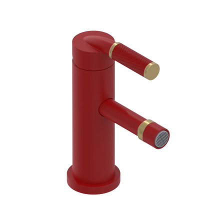 Rubinet Single Control Bidet Fitting (less drain) Maroon