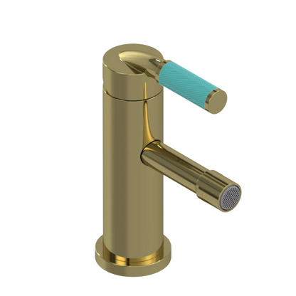 Rubinet Single Control Bidet Fitting (less drain) Natural Brass