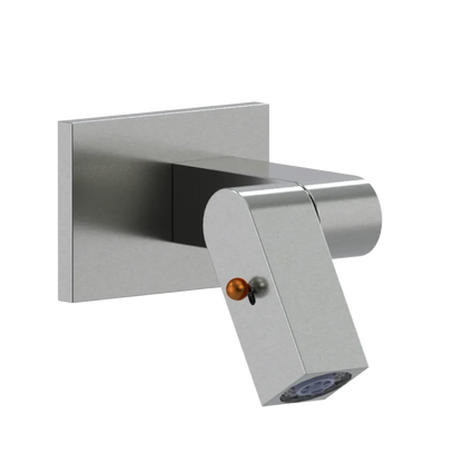 Rubinet Wall Mount Bidet & Foot Rinse with Dual Function Spray Satin Nickel