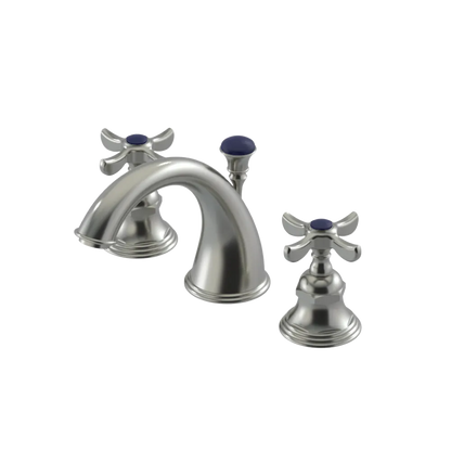 Rubinet Widespread Lav. Set. (less drain) Satin Nickel