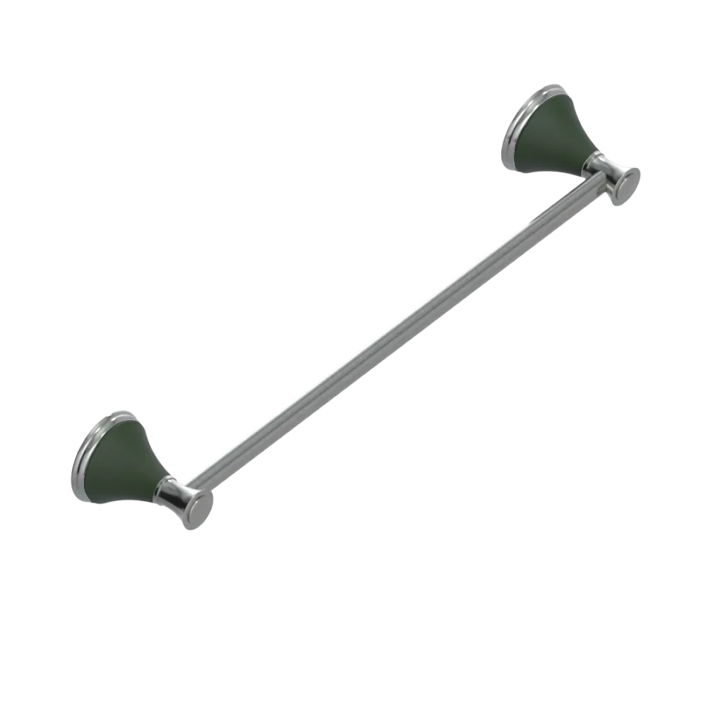 Rubinet Towel Bar 18" Satin Nickel