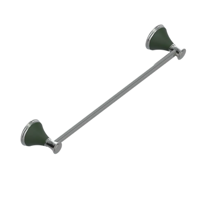 Rubinet Towel Bar 18" Satin Nickel