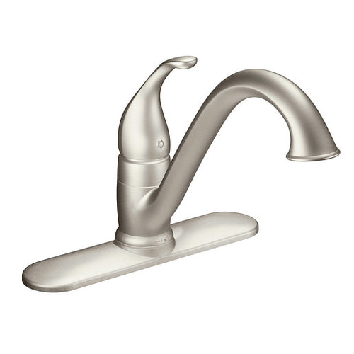 Moen Camerist Chrome One-Handle Low Arc Kitchen Faucet