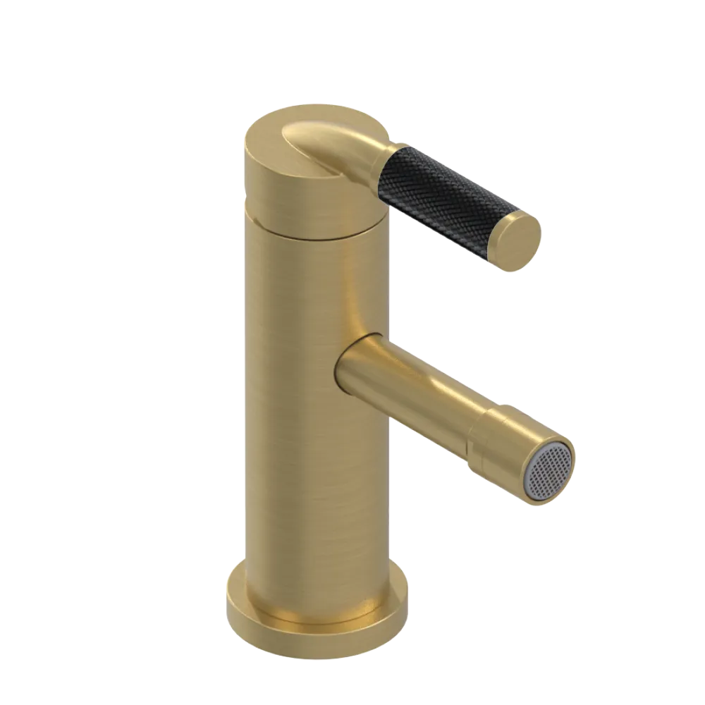 Rubinet Single Control Bidet Fitting (less drain) Satin Brass