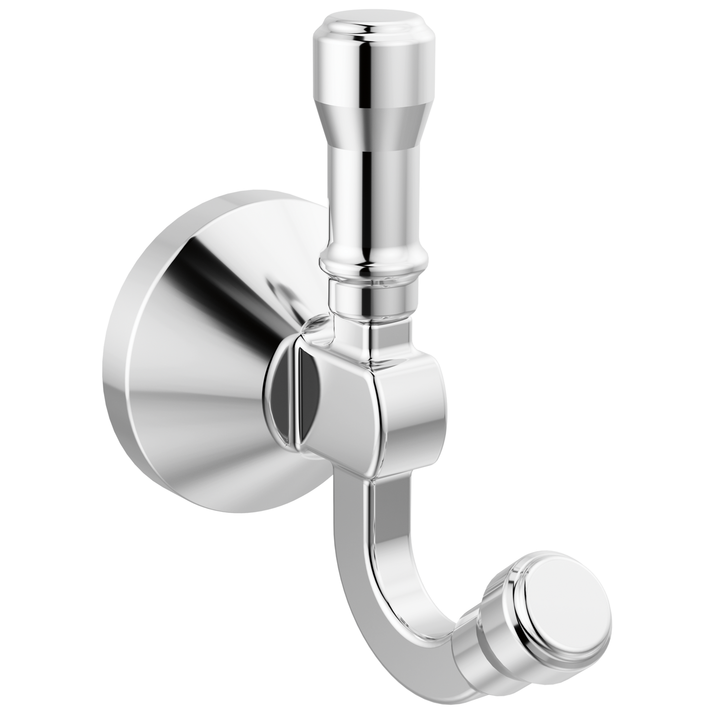 Delta Broderick - Double Robe Hook In Chrome