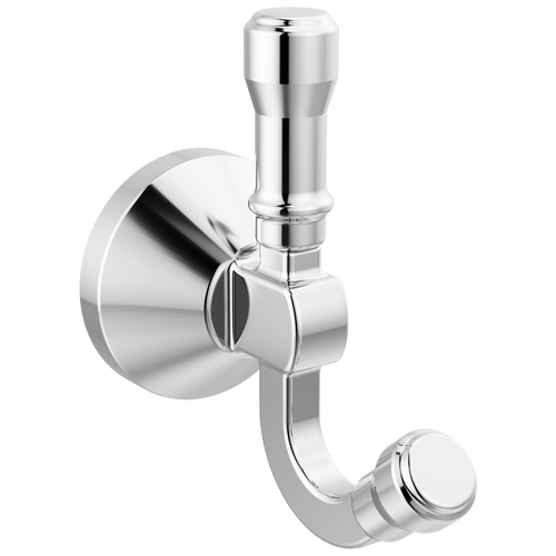 Delta Broderick - Double Robe Hook In Chrome