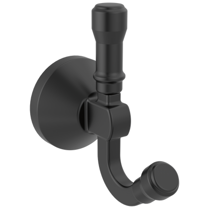 Delta Broderick - Double Robe Hook In Chrome
