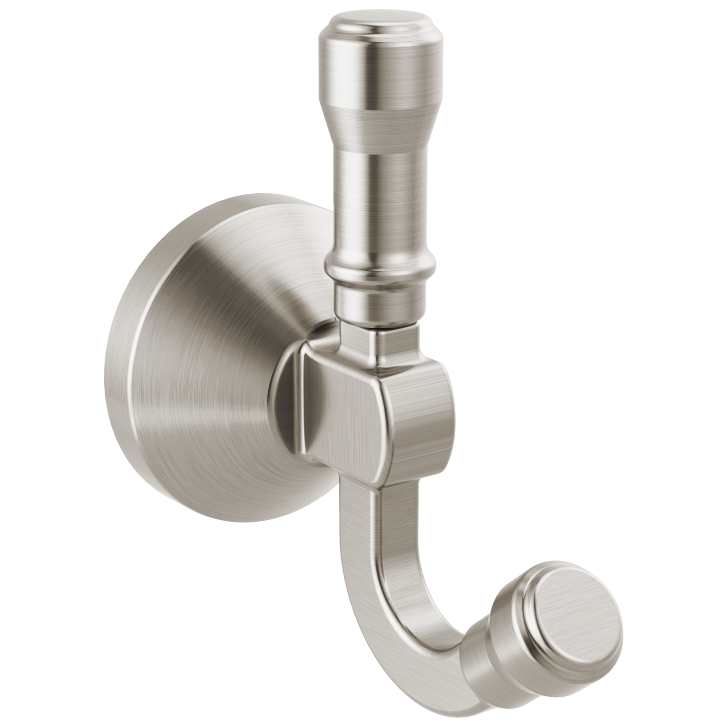 Delta Broderick - Double Robe Hook In Chrome