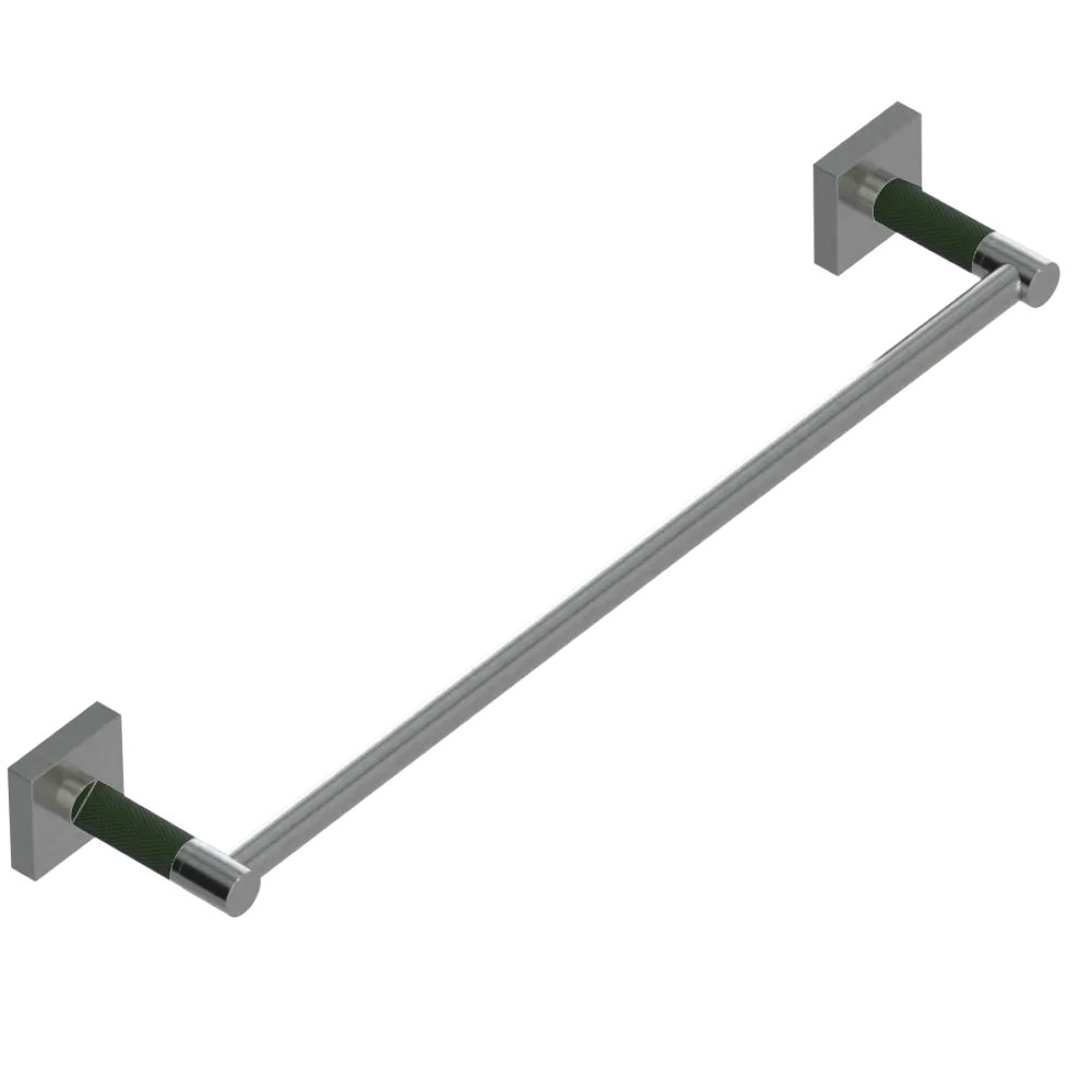 Rubinet 24" TOWEL BAR Satin Nickel