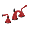 Rubinet Widespread Lav. Set. (less drain) Red