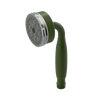 Rubinet 3 Function Hand Held Shower Only Green Envy