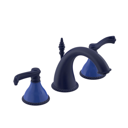 Rubinet Widespread Lav. Set. (less drain) Midnight Blue